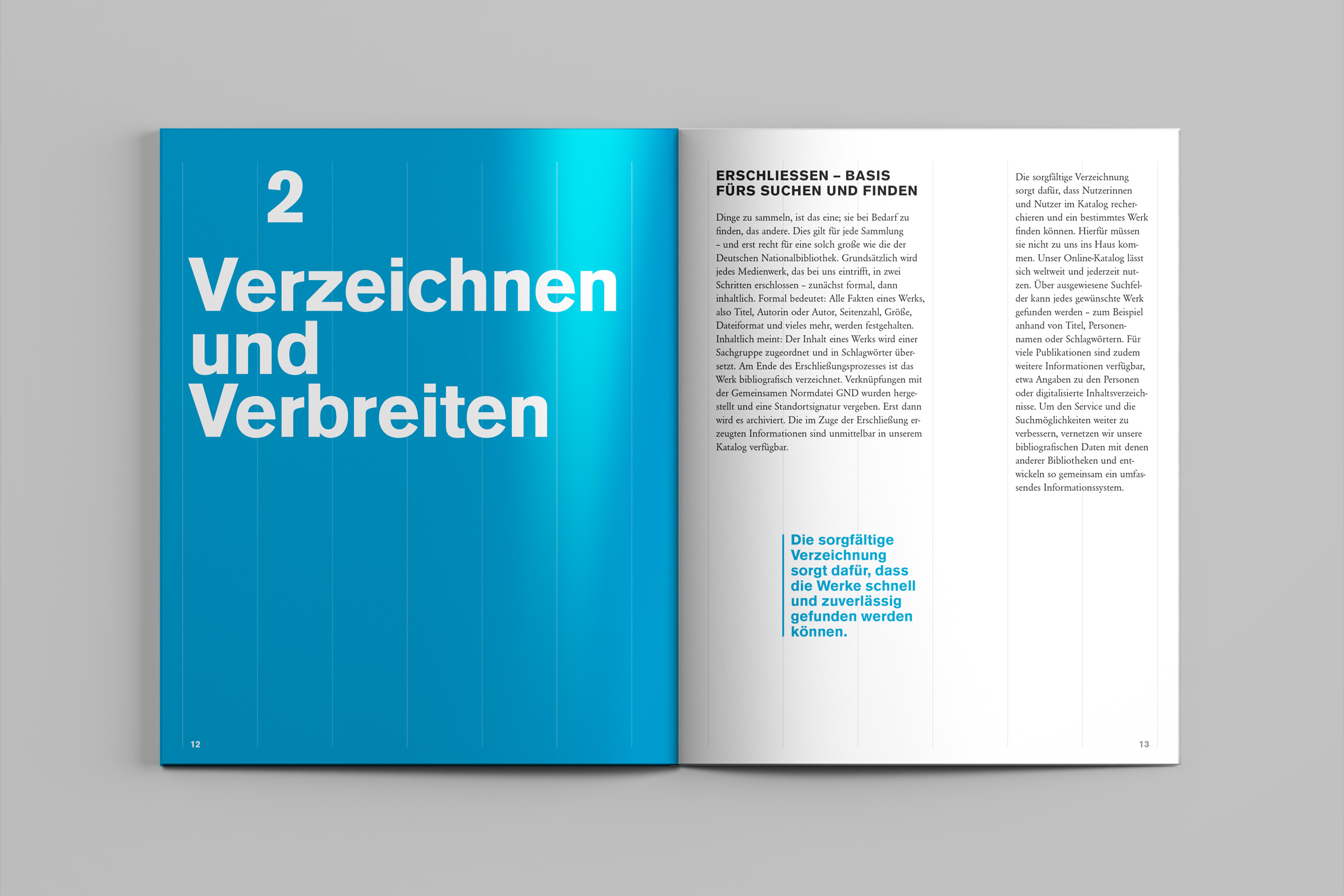 DNB Image- und Infobroschüre DNB Image- und Infobroschüre